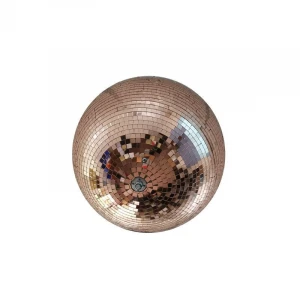 8inch 20cm Gold Disco Mirror Ball Light effect for wedding party christmas decoration