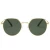Import Women Men High Quality Fashion Gold Stainless Metal Unisex Classic Roundish Sunglasses from China