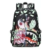 New Style Colorful Shark Student Backpack Lightweight Waterproof School Bag with Printed Large Capacity Bag