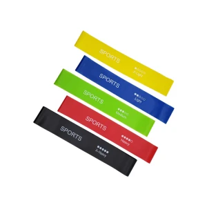 Fitness Equipment Resistance Bands Home Set Customized China Logo Latex Free Material