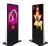 Import Video advertising self service kiosk floor standing ad display digital signage from China