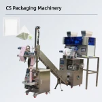 High-Quality Tea Triangle Inner and Outer Bag Packaging Machine for Health Tea Flower Tea Fruit Tea and Black Tea