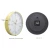 Import Circular white marble clock face Plastic wall clock from China