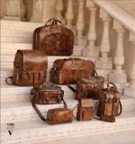 Leather Travel Luggage Bags