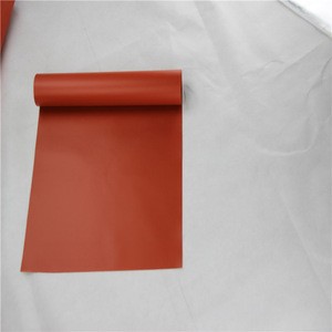 0.45mm one-sided/double-sided glassfiber silicone cloth for fire blanket