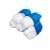 Import Anti-static Disposable White PP+Blue CPE Shoe Cover from China