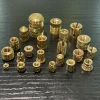 Threaded Inserts Inserts for plastic Brass knurled  nut  with high quality