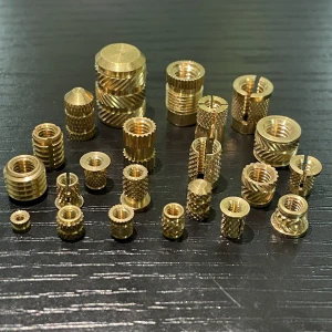 High Quality Threaded Inserts For Plastic Brass Knurled Nuts