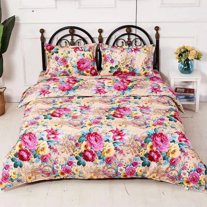 Buy Quality 3d Printed Double Bedsheet Set Wholesale from Weifang