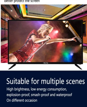 43inch LCD LED TV 4K FHD Televisor OLED QLED Digital Android 14 System Smart Wifi