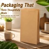 Eco Friendly Kraft Grocery Bags Biodegradable and Recyclable Shopping - NN750