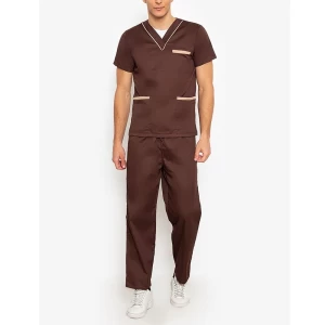 Medical Uniform Scrubs Set For Medical Supplies Hospital Uniform Customized Short Sleeves Men Medical Uniforms