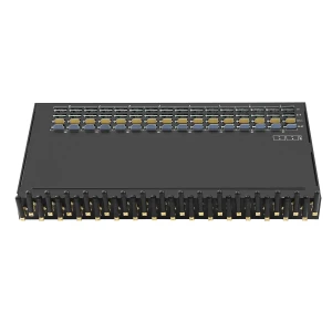 Automation simcard  32ports 128 slots SMS Gateway AT command imei change bulk sending gsm gateway