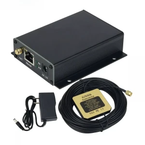 FC-NTP-MINI NTP Server Desktop Antenna Network Time Server NTP Time Server One Ethernet Port for GPS Beidou GLONASS Gal