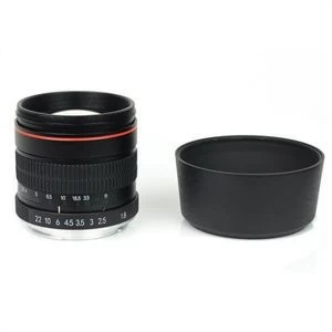 85mm F1.8 Telephoto Camera Lens Large Aperture Full Frame Portrait Cameras Lens Manual Focus For Sony E-Mount Cameras