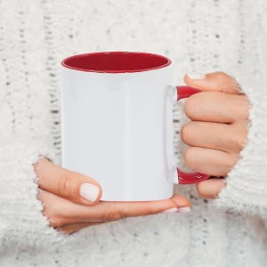 110z Coffee Cup Color Sublimation Blanks Product Ceramic Coffee Mug Supplier Sublimation Mug