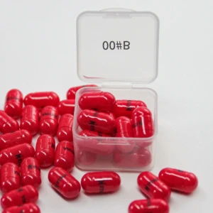 00#BRed Enteric Coated Capsules