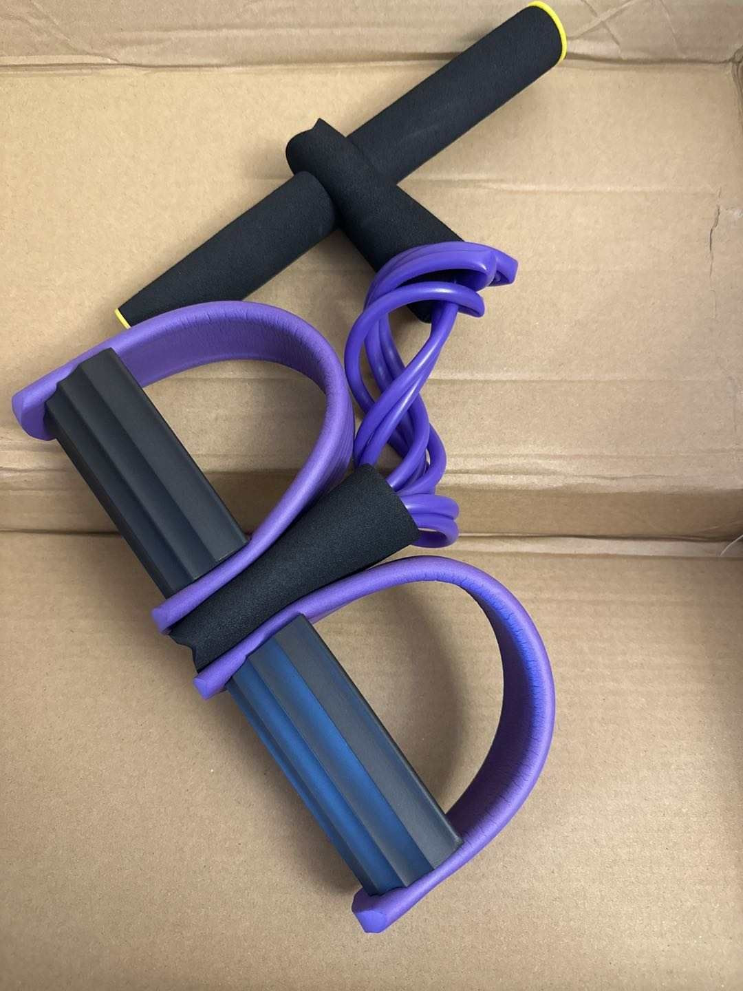 Bungee Ropes Exercise Buy 6 Tubes High Quality Fitness Elastic Foot Pedal Resistance Bands ...