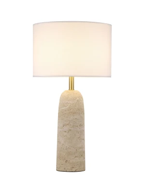 Travertine Table lamp