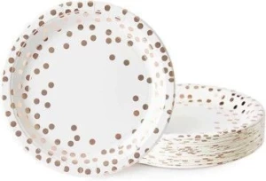 Disposable Dish Plate Round Plate Paper Plate