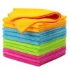Custom Microfiber Absorbent Dishcloth Kitchen Household Dishcloth Car wipe car Cleaning Towel
