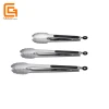 BBQ Use Stainless Steel Silicone Food Tong