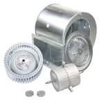 Kitchen appliance parts range hood part - double shaft motor fan