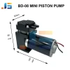 VDC 12v24v micro piston pump