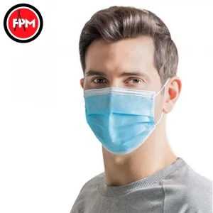 FPM sell nonwoven plane mask 3ply disposable face mask