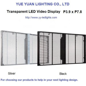 Transparent LED Video Wall Advertising Display Screen