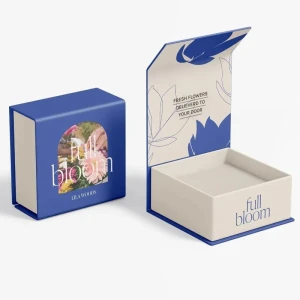 Cosmetics packaging box carton color printing flip health care products gift box