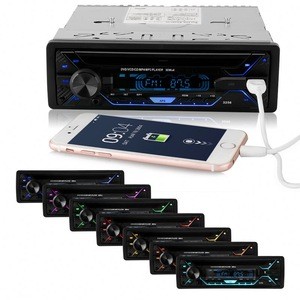 1 din 12v Portable detachable car dvd player Car USB/TF/AUX/Radio FM Trasmitting