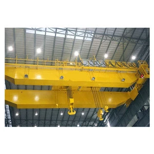 10 ton to 100ton rolling mill used double beam hoist overhead crane
