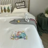 100% polyester and sherpa comforter kids bedding sets carton design kids quilt