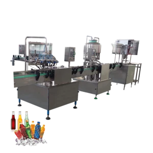1000 bph Rinsing Filling and Capping Machine for Beverage Bottle or other liquid bottling or Water  production line packaging