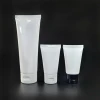 100g soft white face wash hand cream plastic cosmetic tube