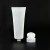 Import 100g soft white face wash hand cream plastic cosmetic tube from China