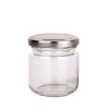 100ml round pickles/honey/jam glass jar with twist off cap