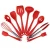 Import 10Pcs/set Baking Cookware Set Silicone Cooking Gadgets Spatula Spoon Non-stick Kitchen Utensils Cooking Tools from China