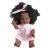 Import 11.5 inch  Black PVC American African Afro Hair Girl Doll for Children from China