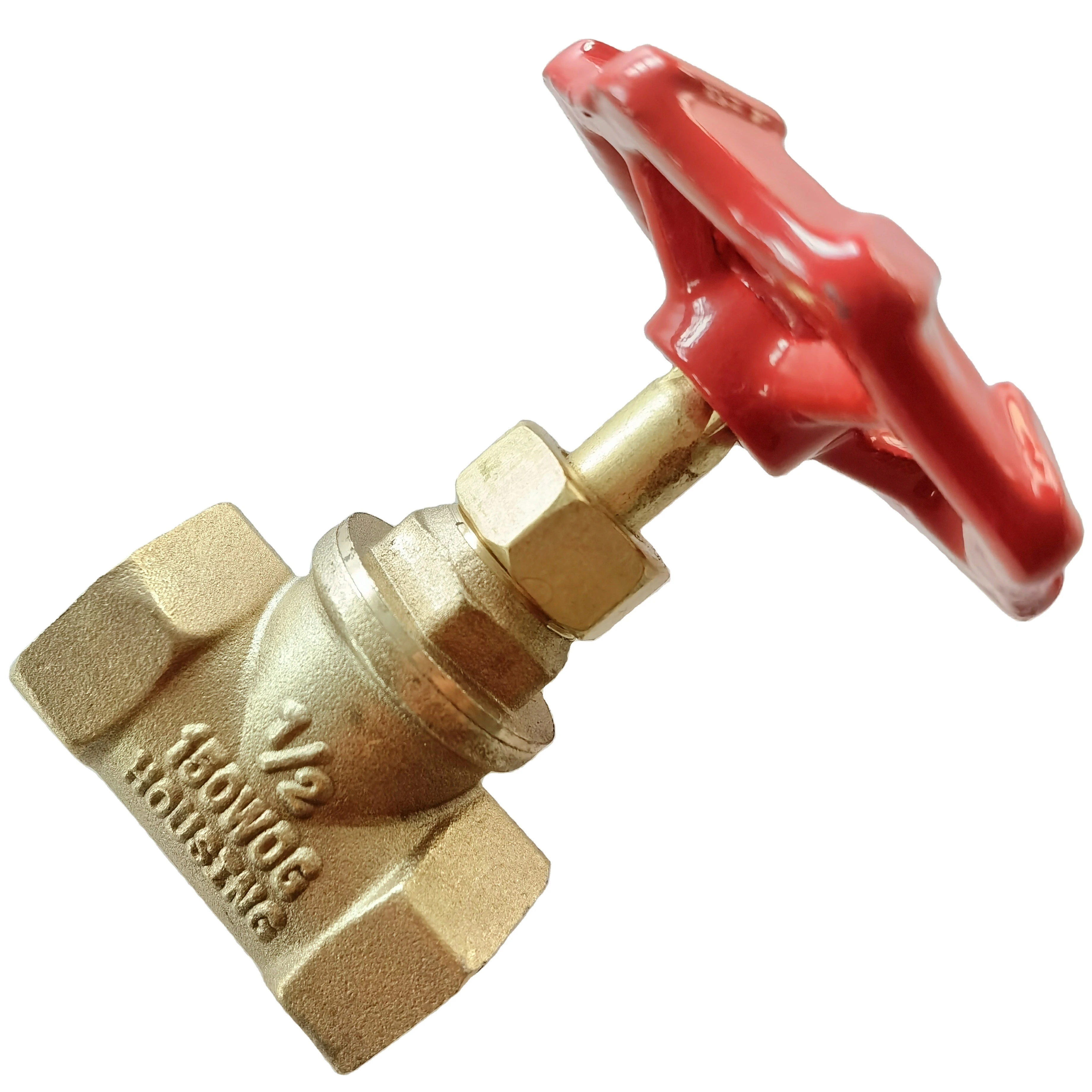 1/2 3/4 inch female thread balance brass bronze copper stop globe valve