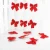 Import 12 Pcs Christmas Tree Bow Decoration Baubles Red Bowknot Christmas Tree Decorations Santa Claus Christmas Decoration Supplies from China