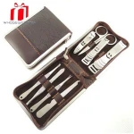 12 Pcs Vogue Nail Care Professional Personal Manicure & Pedicure Set Kit