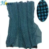 120*45cm no glue Aluminum setting SS8 blue zircon color  Rhinestone Mesh Trimming Crystal Mesh Sheets garment accessories