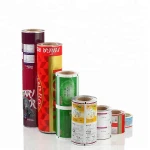 125 micron biodegradable food grade plastic roll film color laminating pouch bopp/mopp lamination pet metallized film