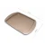 Import 12inches Metal Carbon Steel Gold Rectangular Shape Baking Roasting Pan Baking Tray from China