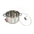 Import 12pcs Non-Stick Stainless Steel Polished Casserole and Pans Cookware Set with Induction Bottom Cooker Cooking from China