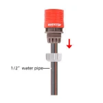 1/2" 13mm inner diameter garden hose quick coupling, plastic irrigation water connection tool accessories