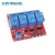 Import 12V 4-Channel IR Infrared Receiver Board Delay Relay Driving Module + 5-Key Remote Controller Self-Lock Interlock Inching Switch from China