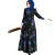 Import 1363 MuslimQLO muslim new printed mid-waist four-color dress muslim dress women abaya from China